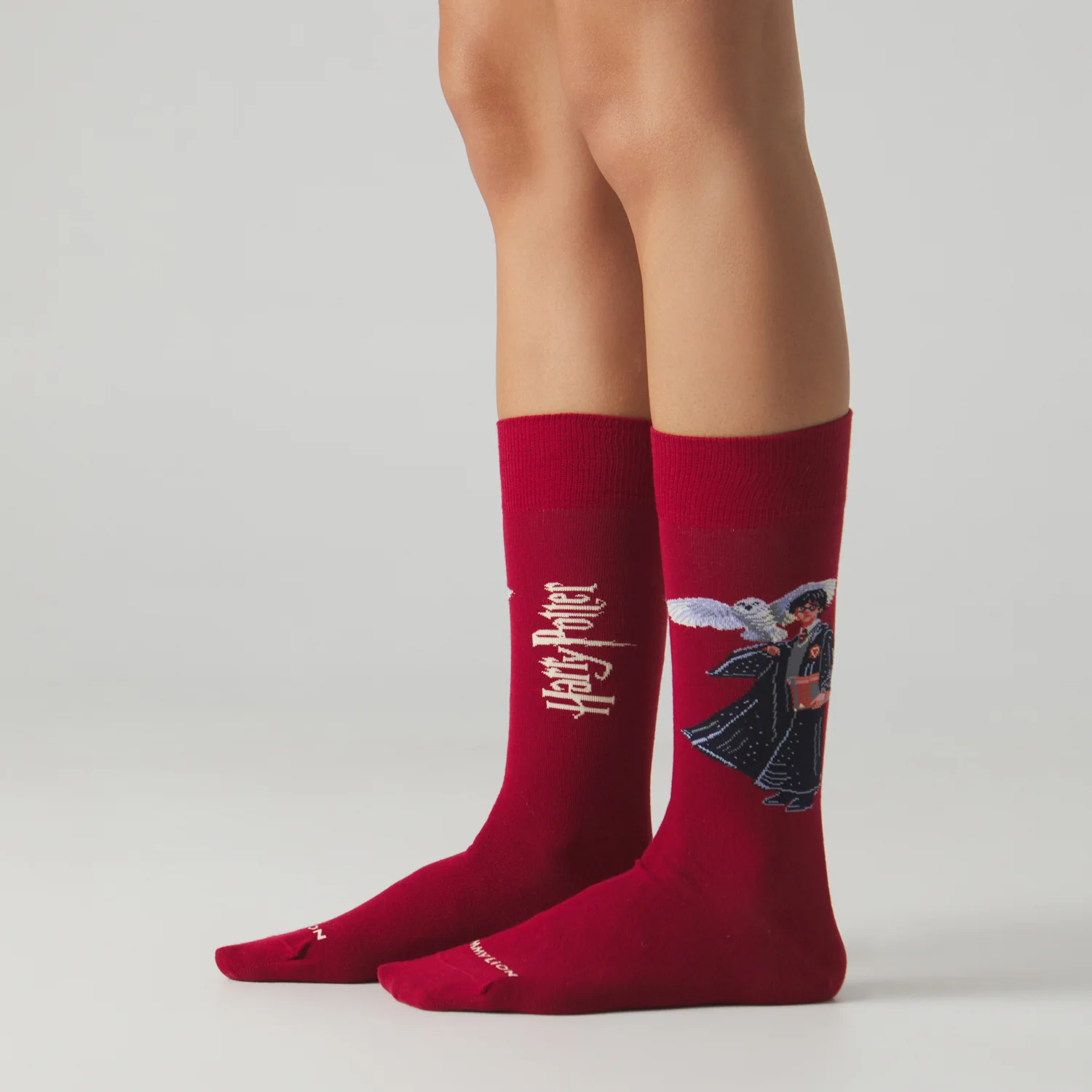 Harry Potter The Boy Who Lived Socks - Burgundy - Image 3