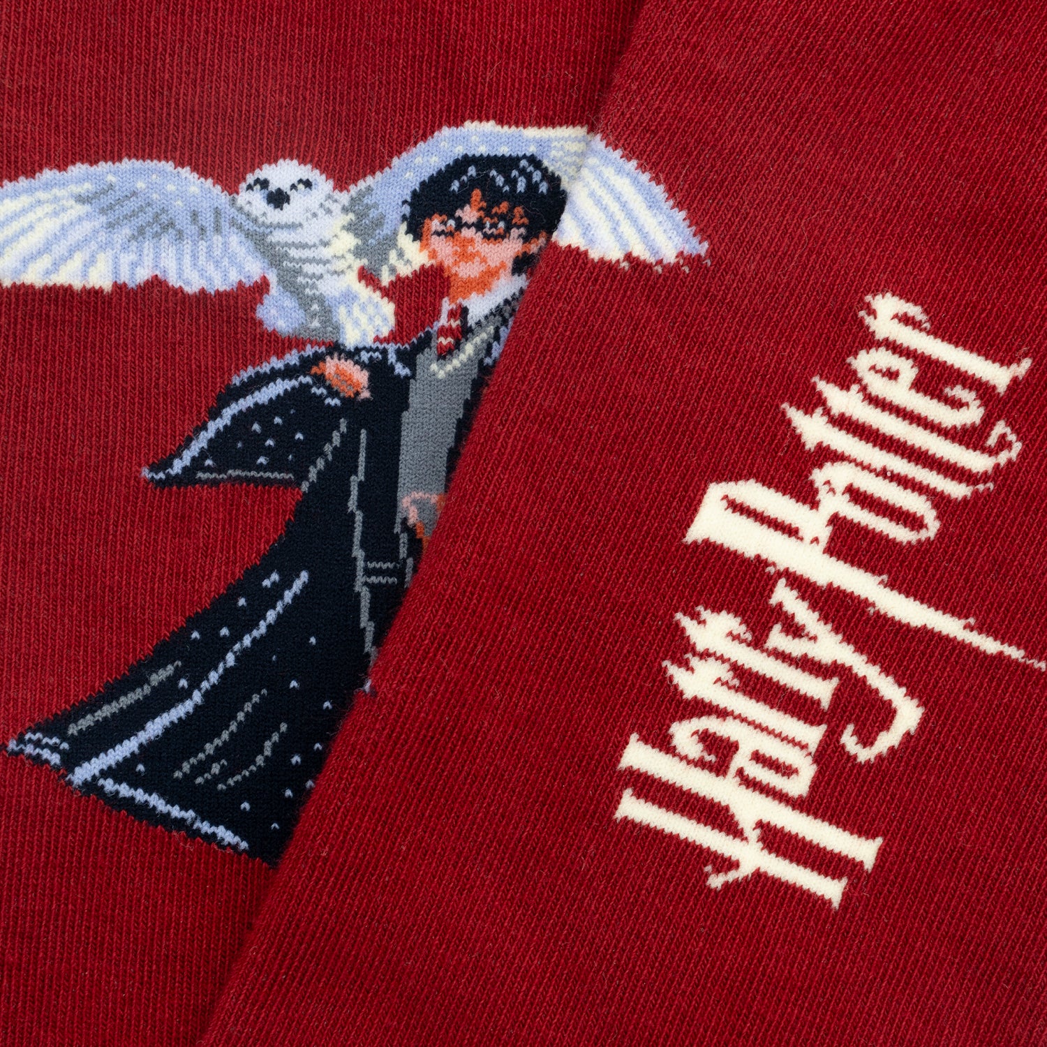 Harry Potter The Boy Who Lived Socks - Burgundy - Image 4
