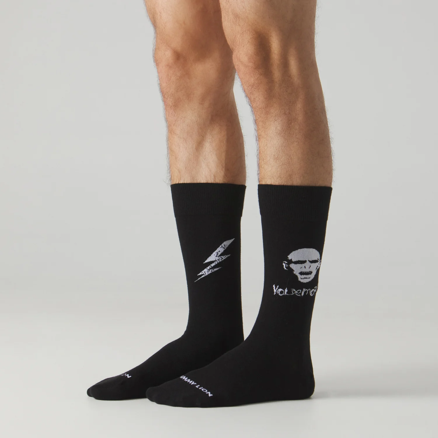 Harry Potter Voldemort Socks - Black - Image 2