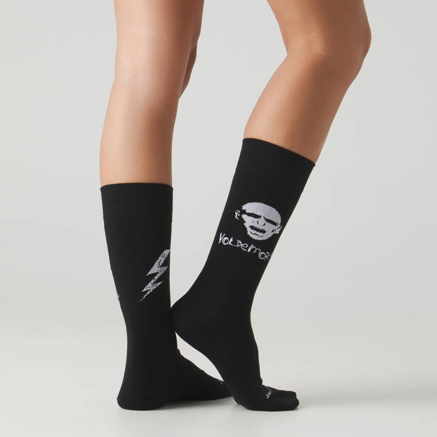 Harry Potter Voldemort Socks - Black - Image 3
