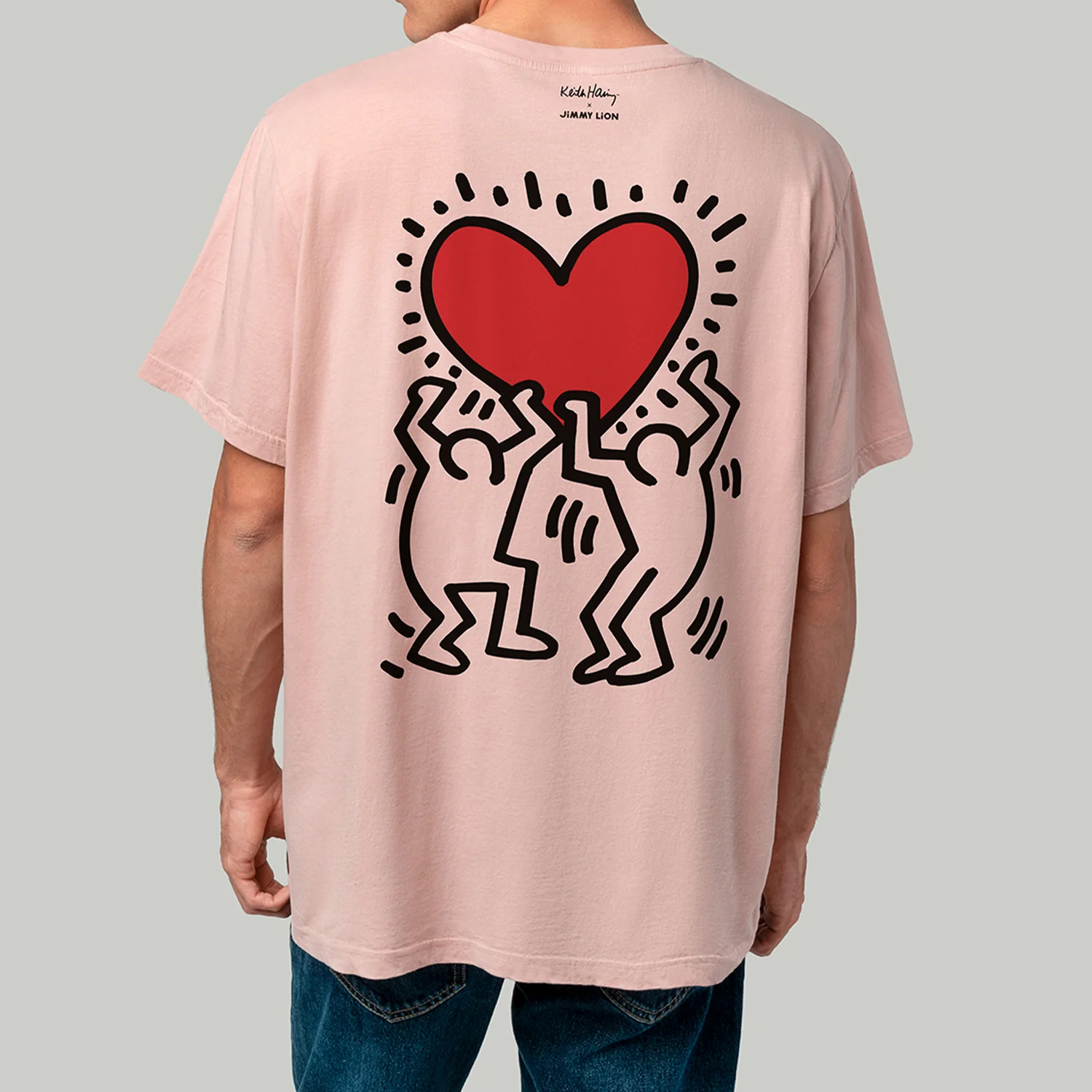 Heart Tee - Pink - Image 3