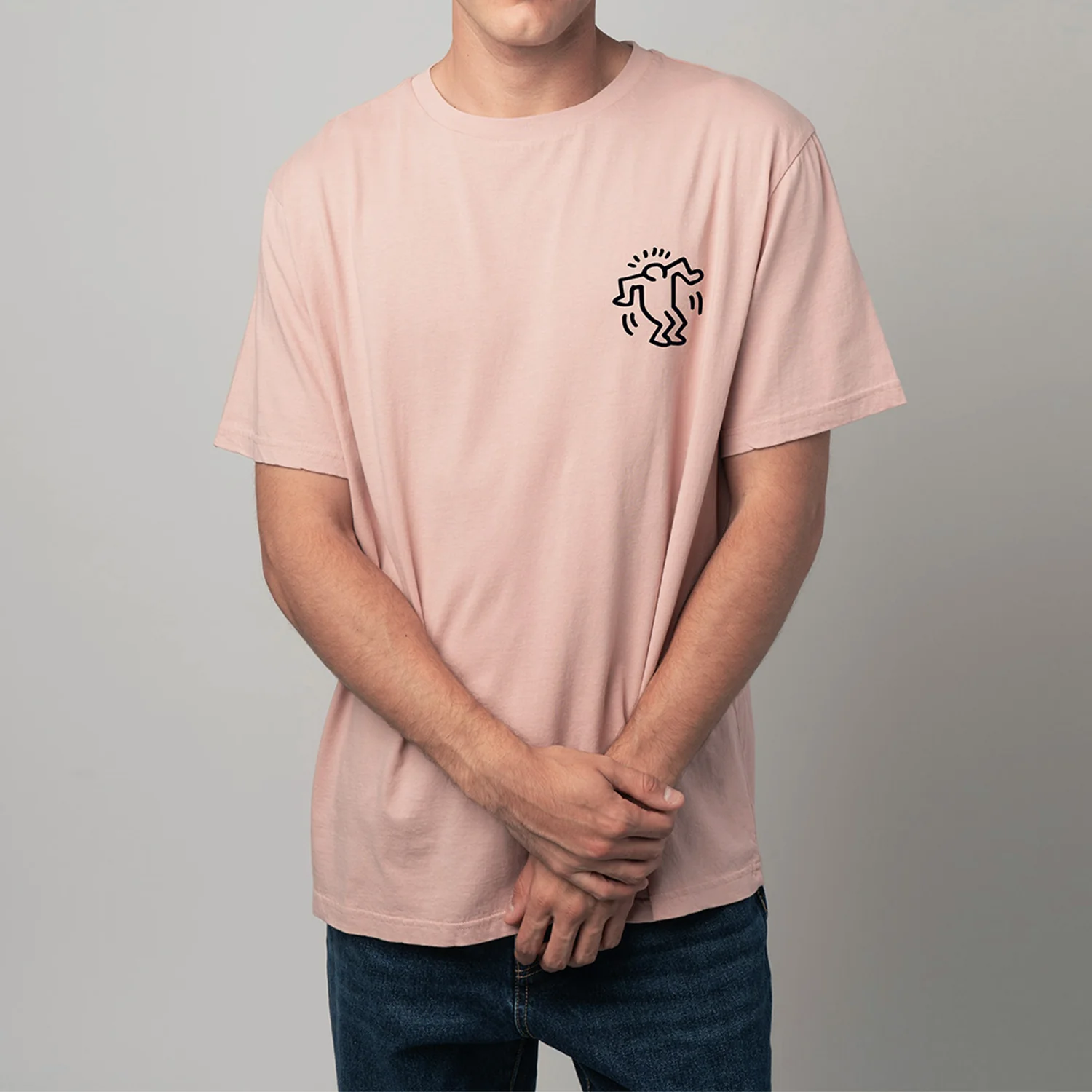 Heart Tee - Pink - Image 4