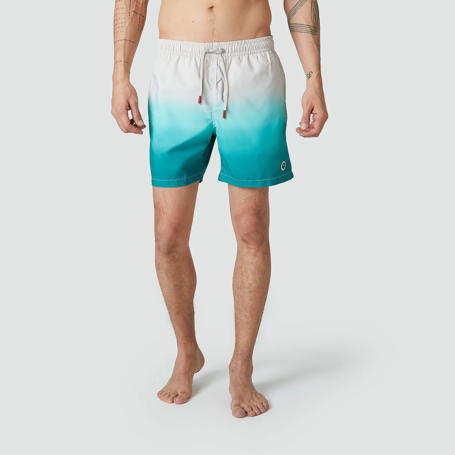 Horizon Swim Shorts - Green - Image 3