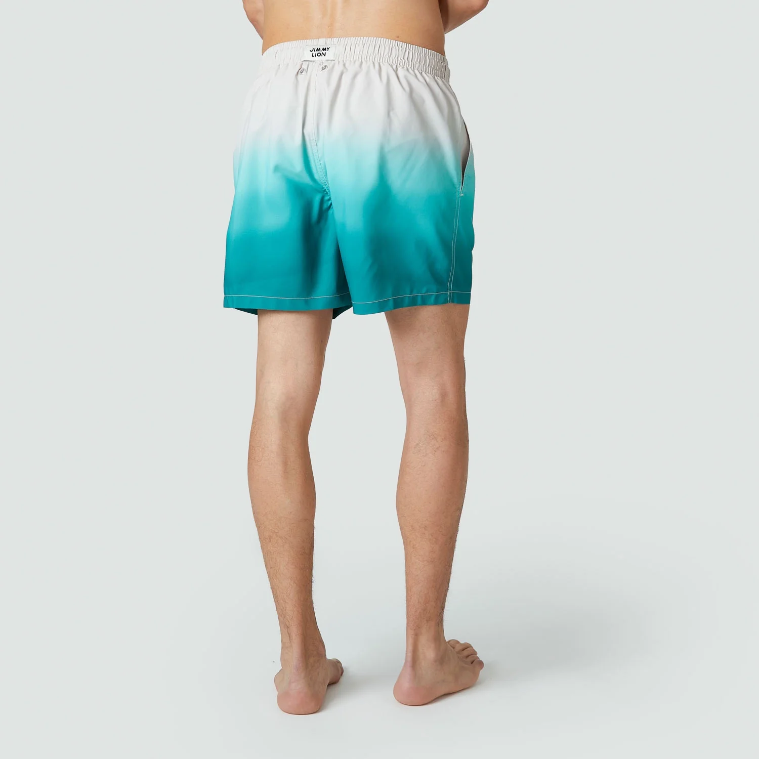 Horizon Swim Shorts - Green - Image 4