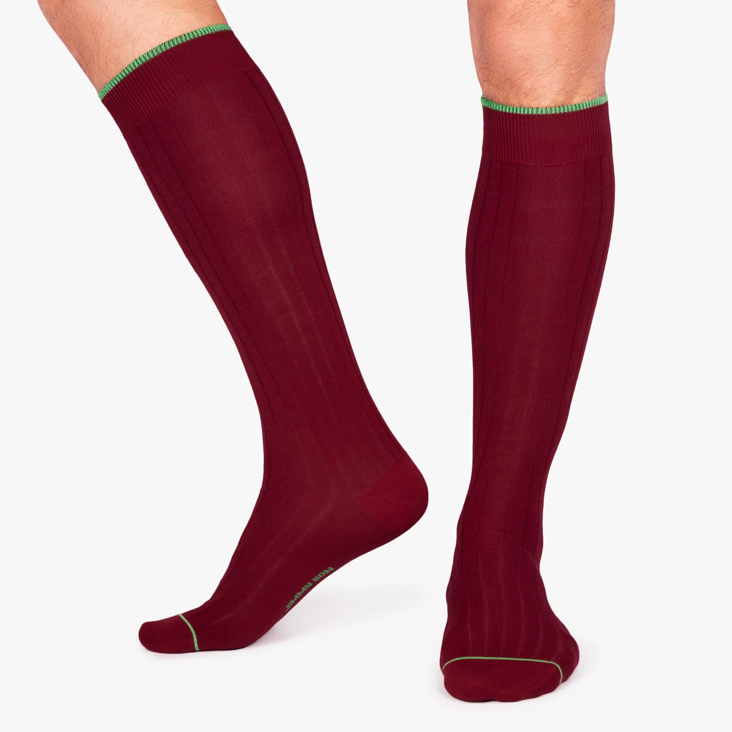 KH Ribbed - Dark Red - Image 2