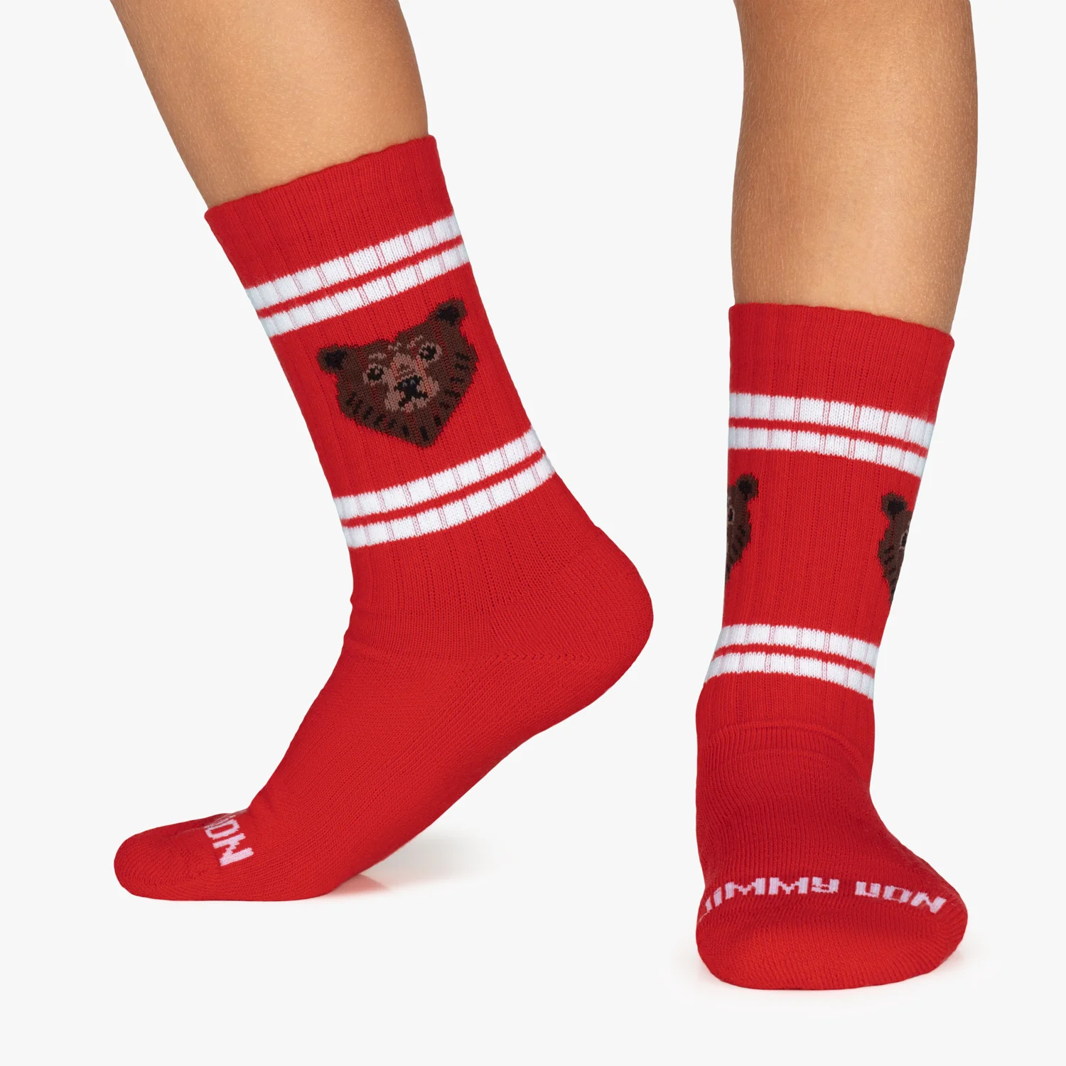 Kids Athletic Bear - Red - Image 2