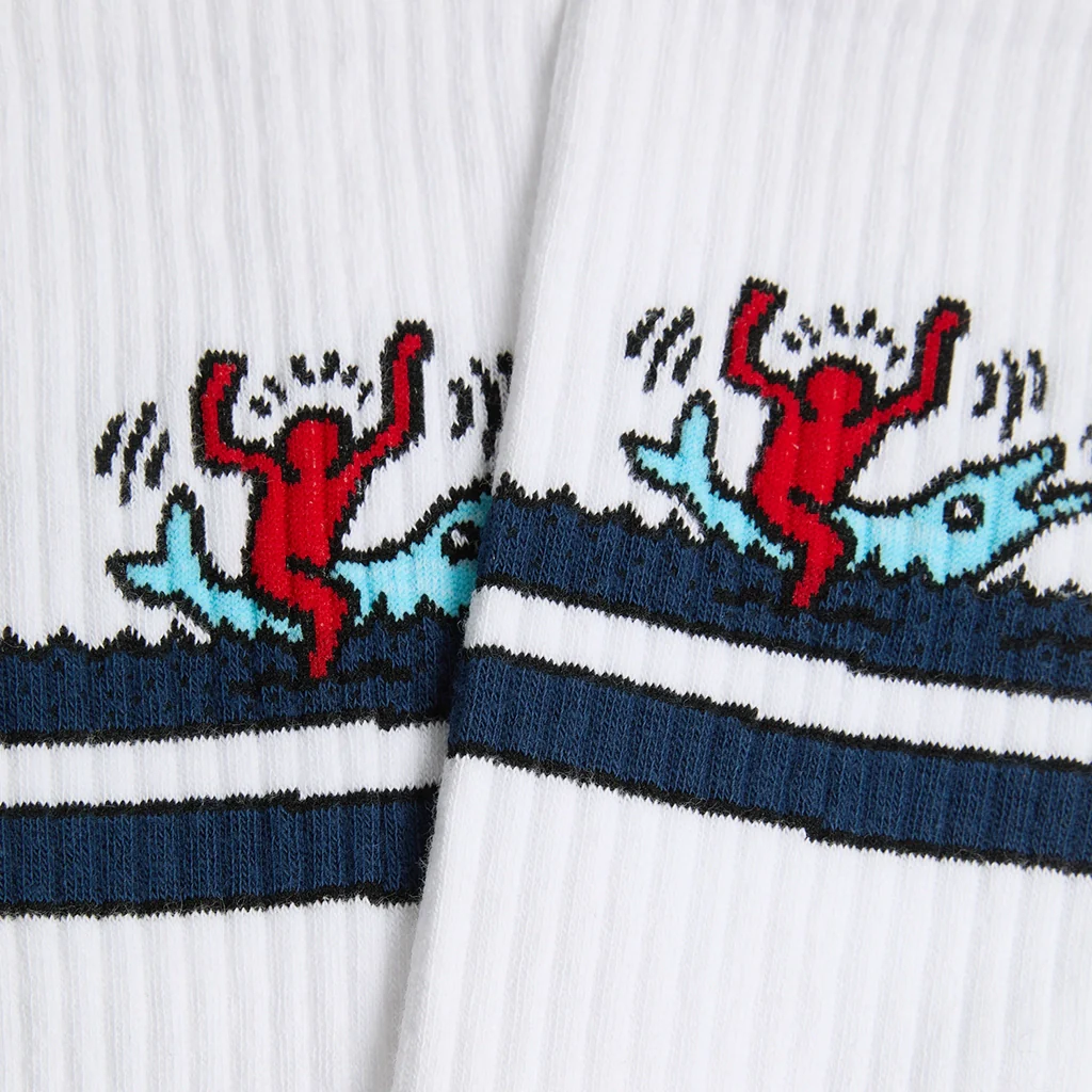 Kids Athletic Keith Haring Dolphin - Pink - Image 4