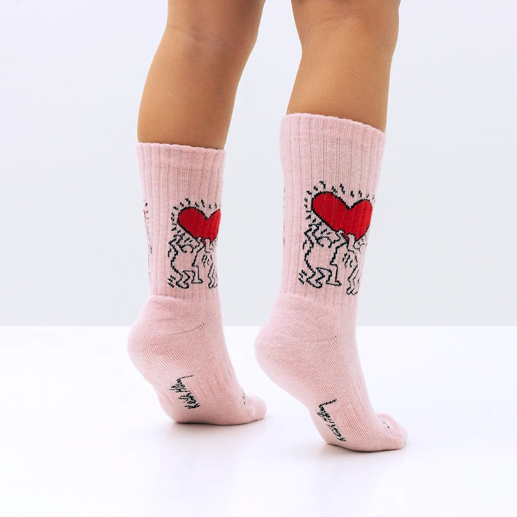 Kids Athletic Keith Haring Heart - Pink - Image 2