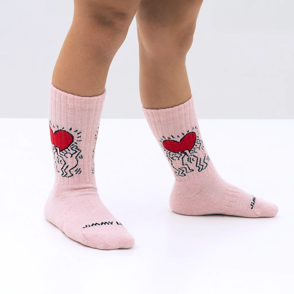 Kids Athletic Keith Haring Heart - Pink - Image 3