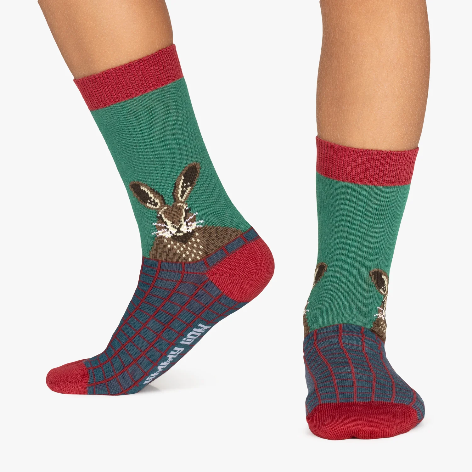 Kids Hare Head - Green - Image 2