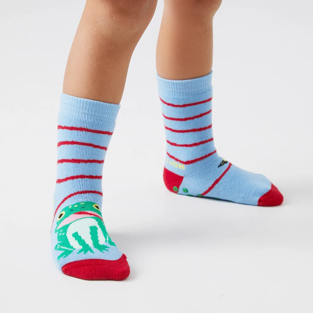 Kids Non-Slip Fly Frog - Light Blue - Image 2
