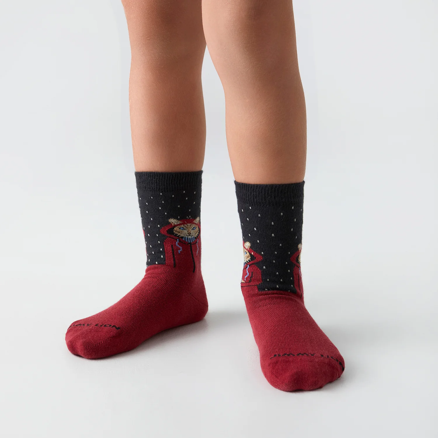 Kids Raining Cat - Grey - Image 3