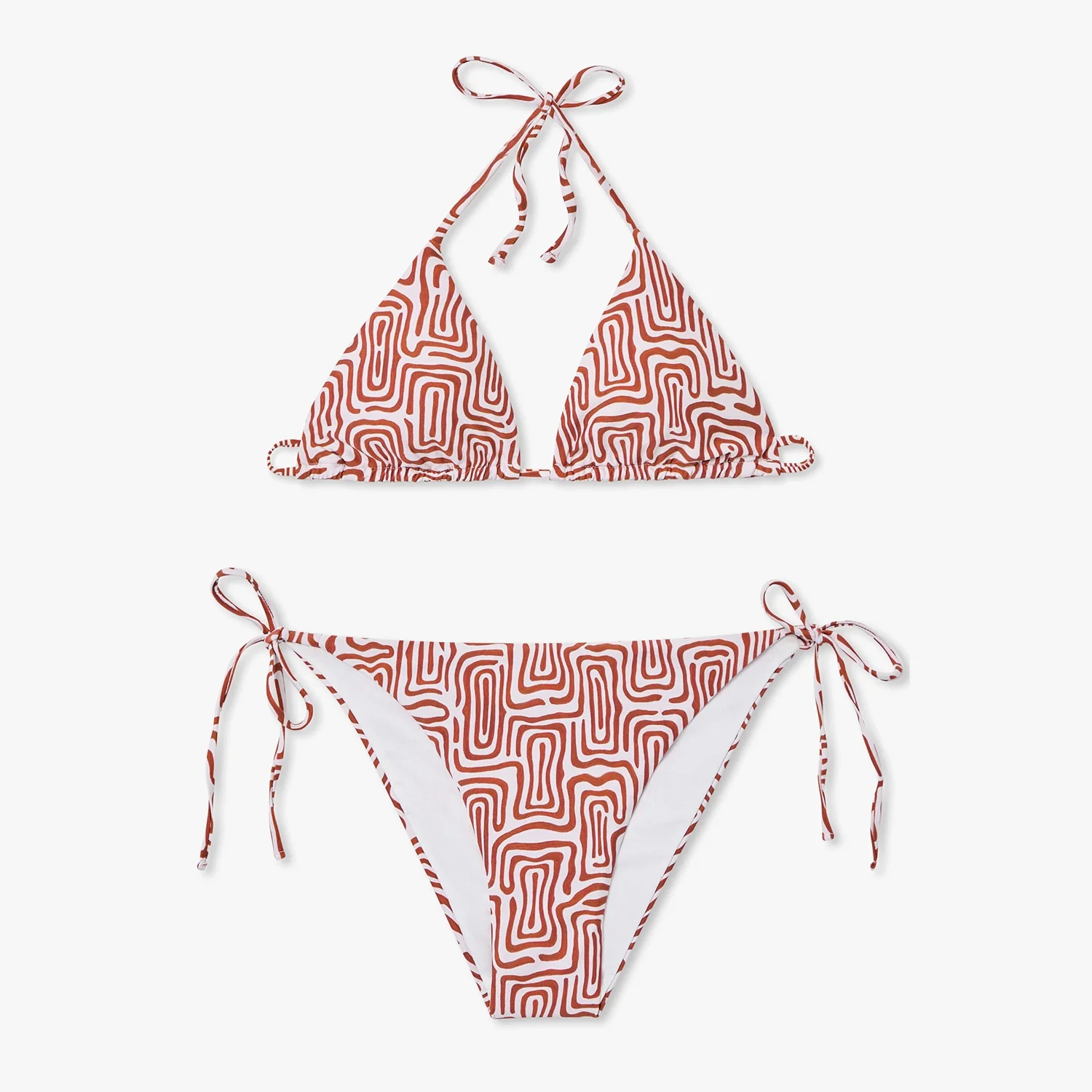 Labyrinth Bikini Bottom - Beige - Image 4