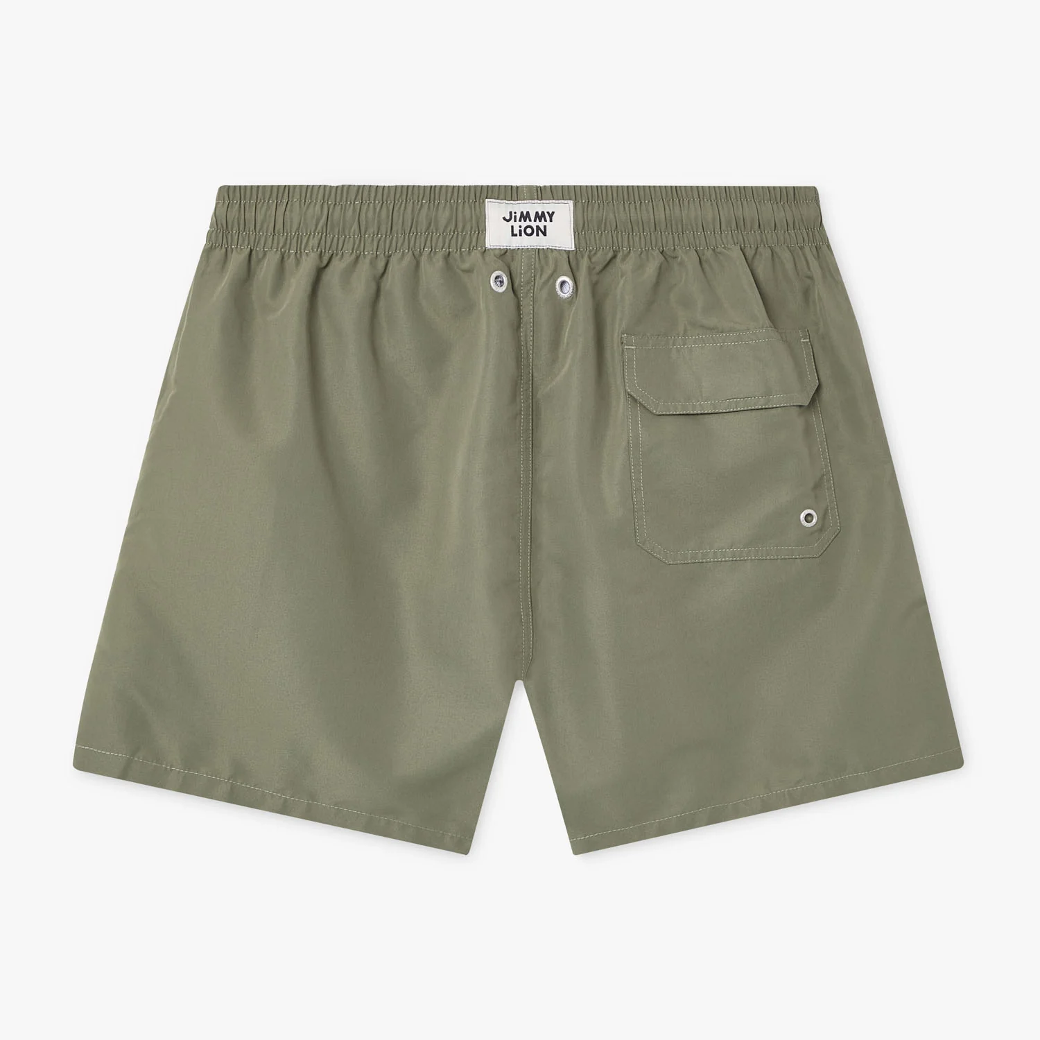 Lion Essentials Swim Shorts - Vetiver Green - Image 2