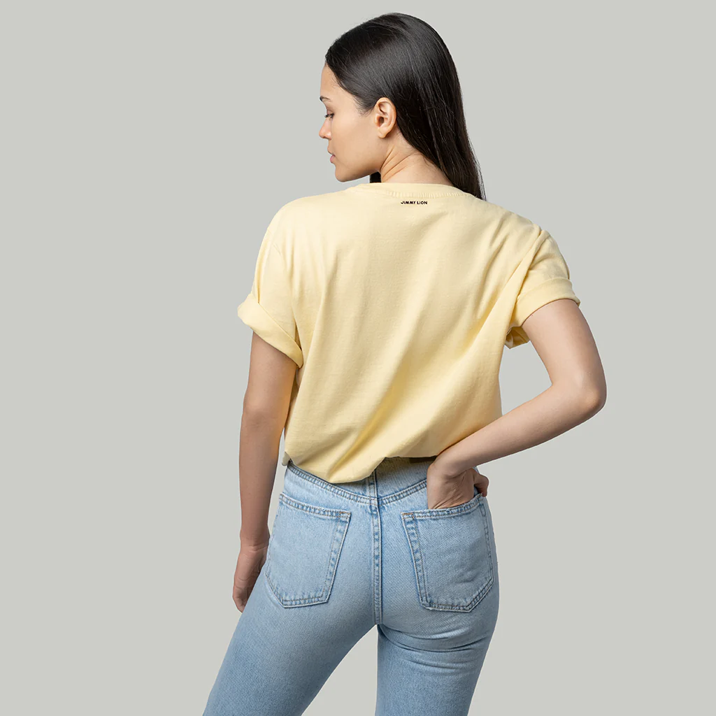 Lion Tee Essentials - Butter - Image 6