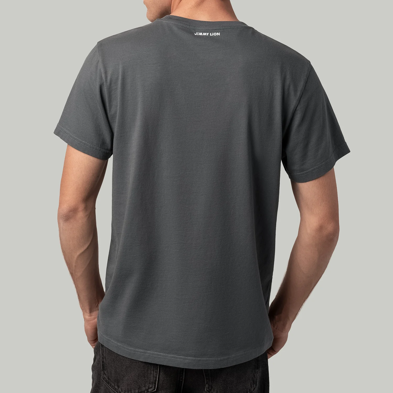 Lion Tee Essentials - Charcoal - Image 4
