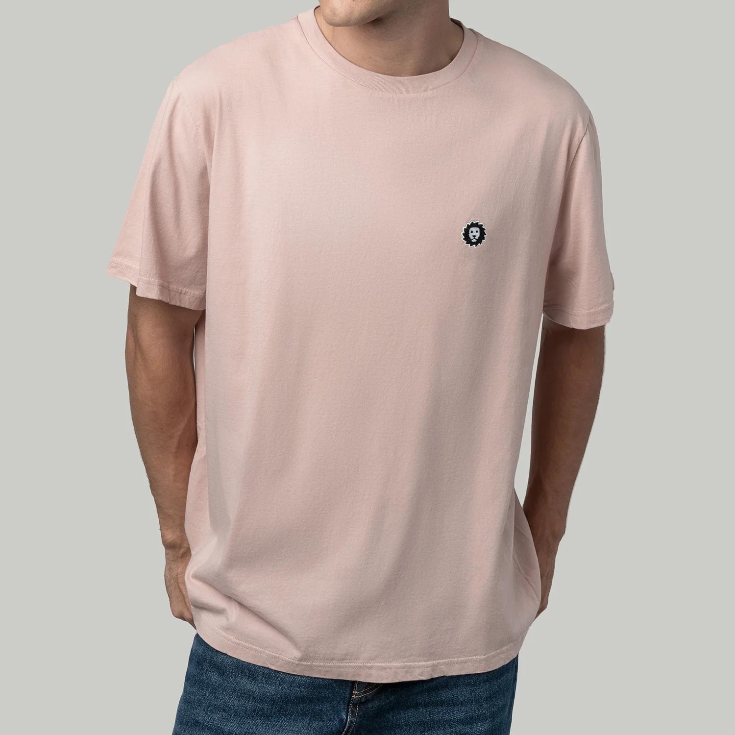 Lion Tee Essentials - Pink - Image 3