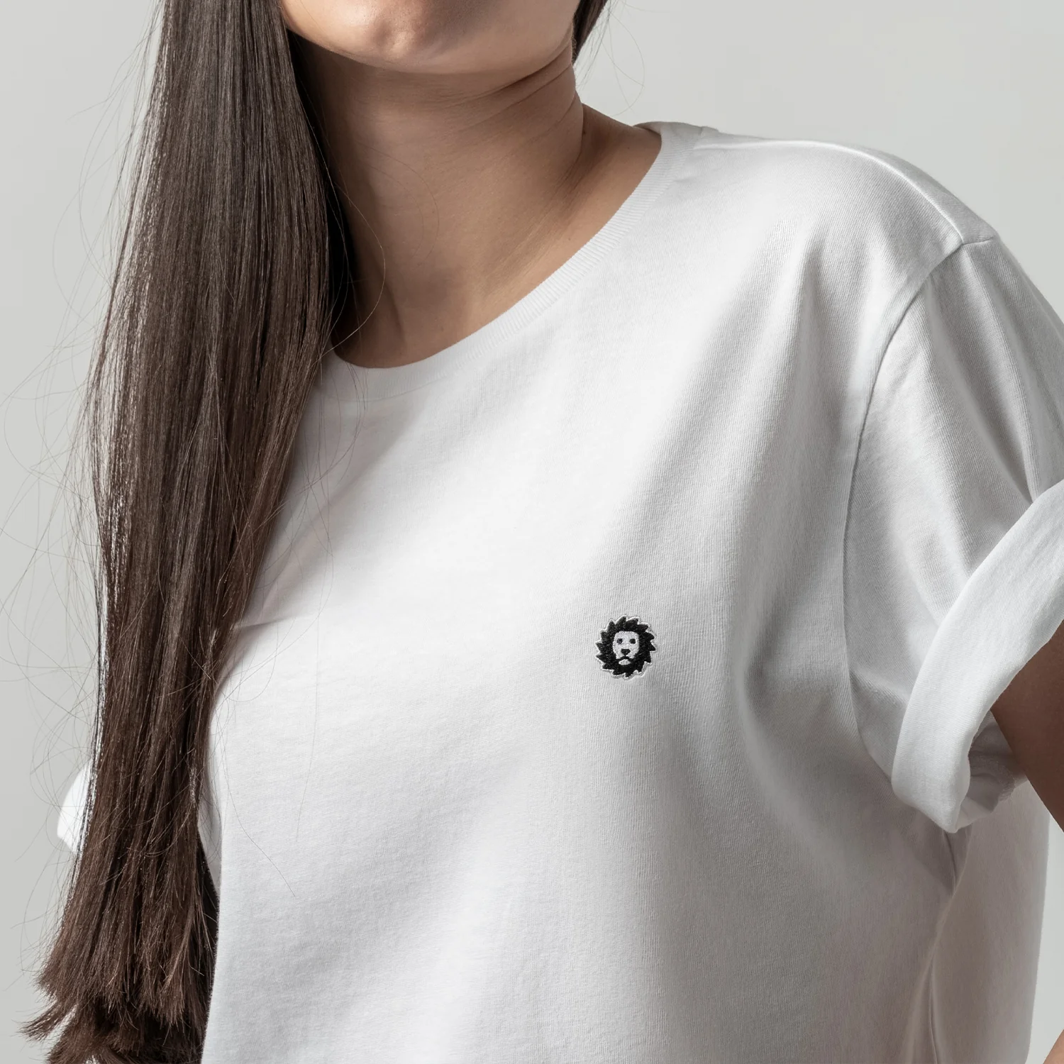 Lion Tee Essentials - White - Image 8