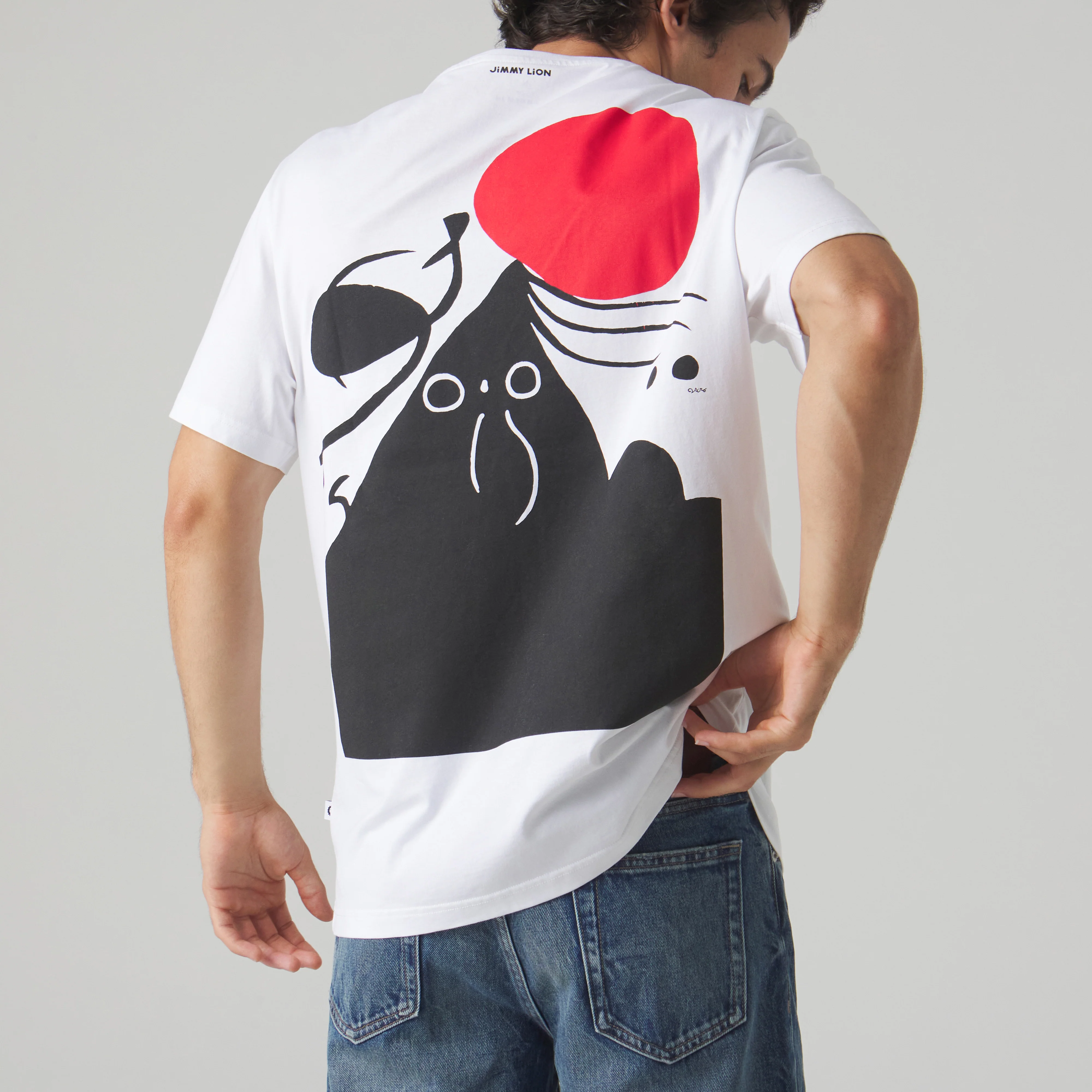Miro Woman in Front of the Sun I Tee - Blanco - Image 3
