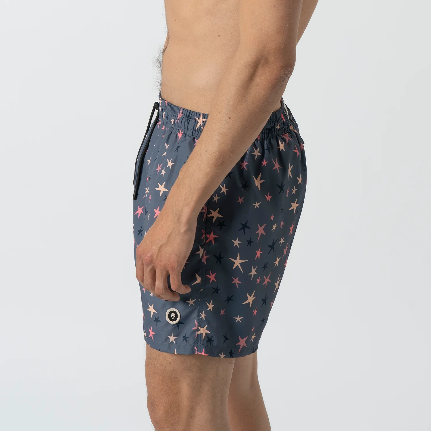 Stars Swim Shorts - Dark Blue - Image 4