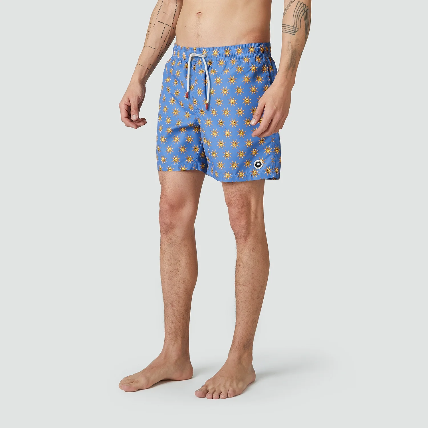Sun Swim Shorts - Azure - Image 3