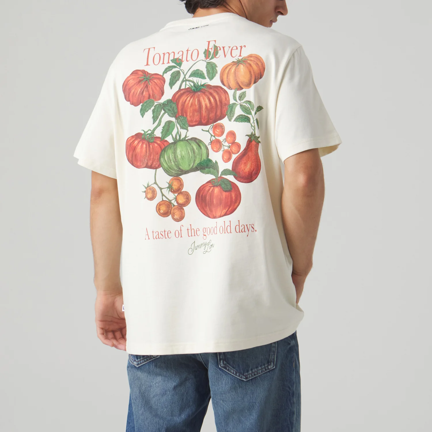 Tomato Fever Tee - Beige - Image 3