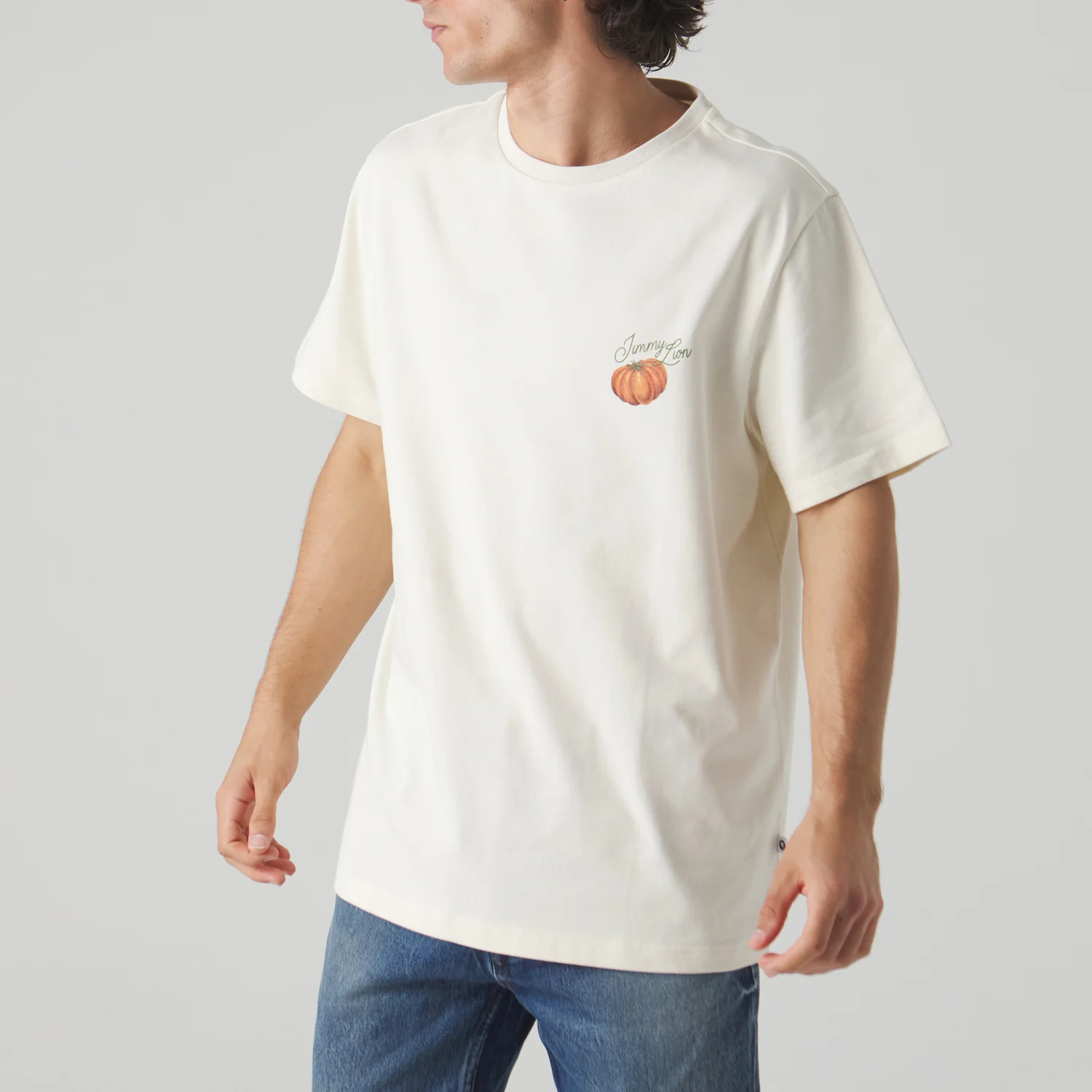 Tomato Fever Tee - Beige - Image 4