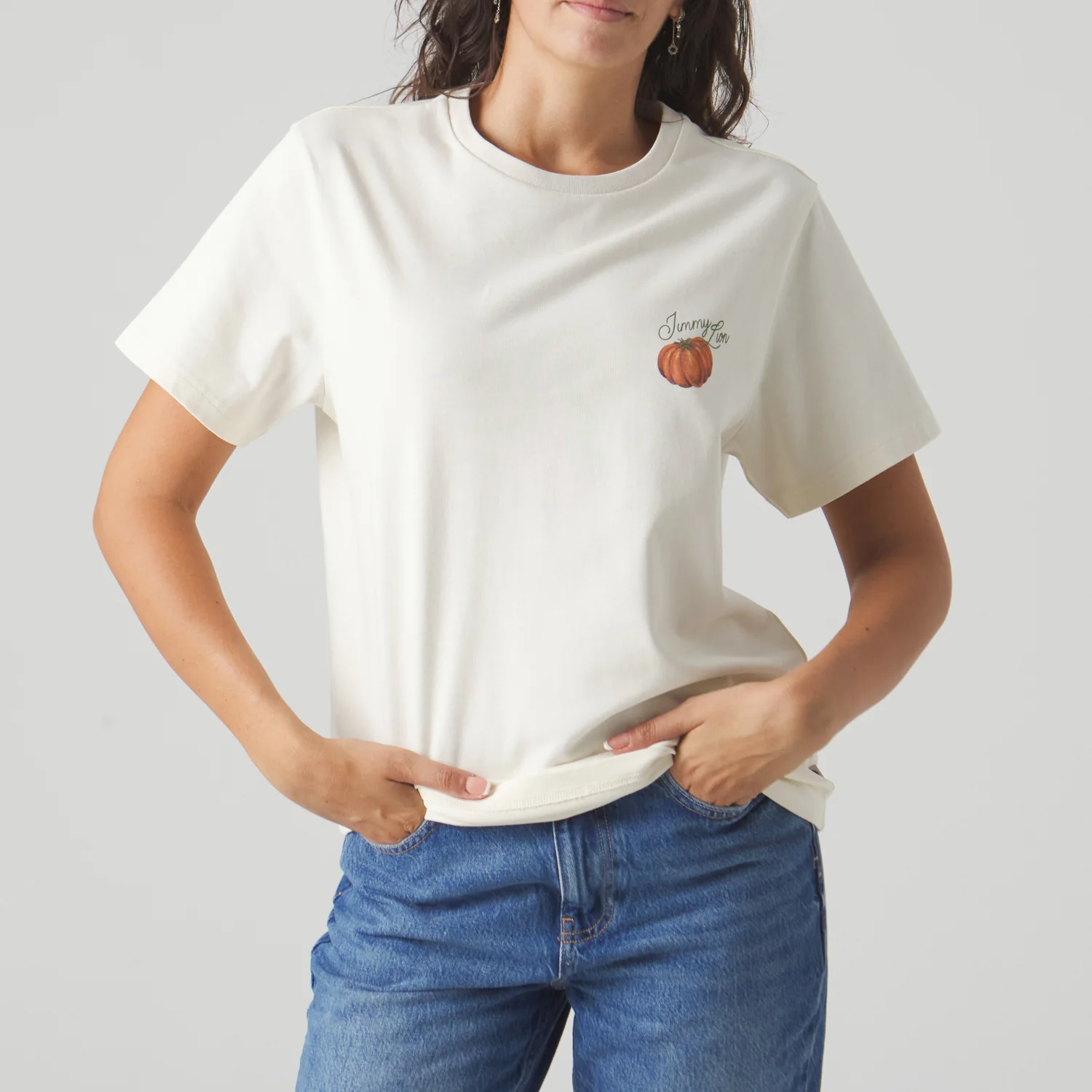 Tomato Fever Tee - Beige - Image 6
