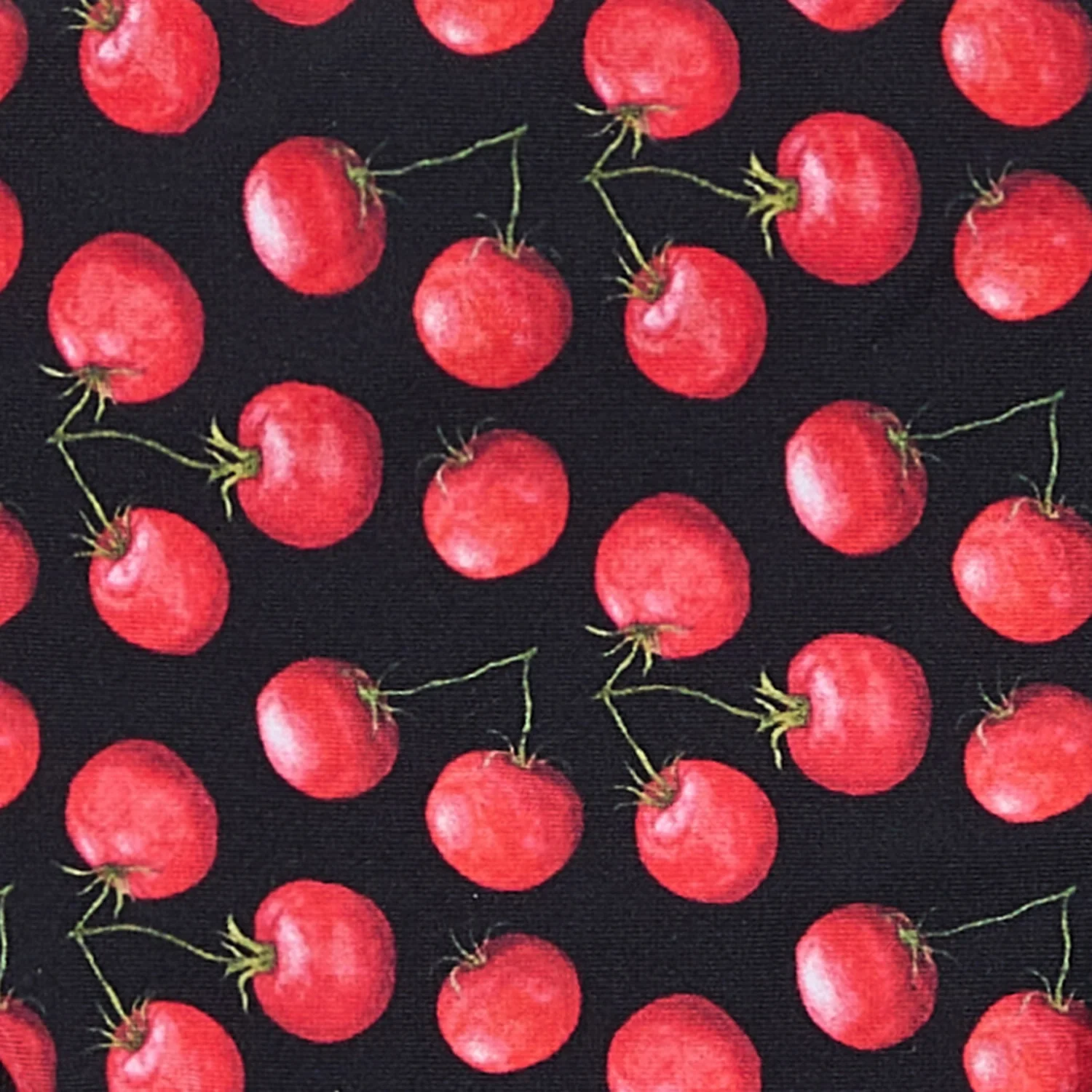 Tomatoes Bikini Top - Black and Red - Image 5