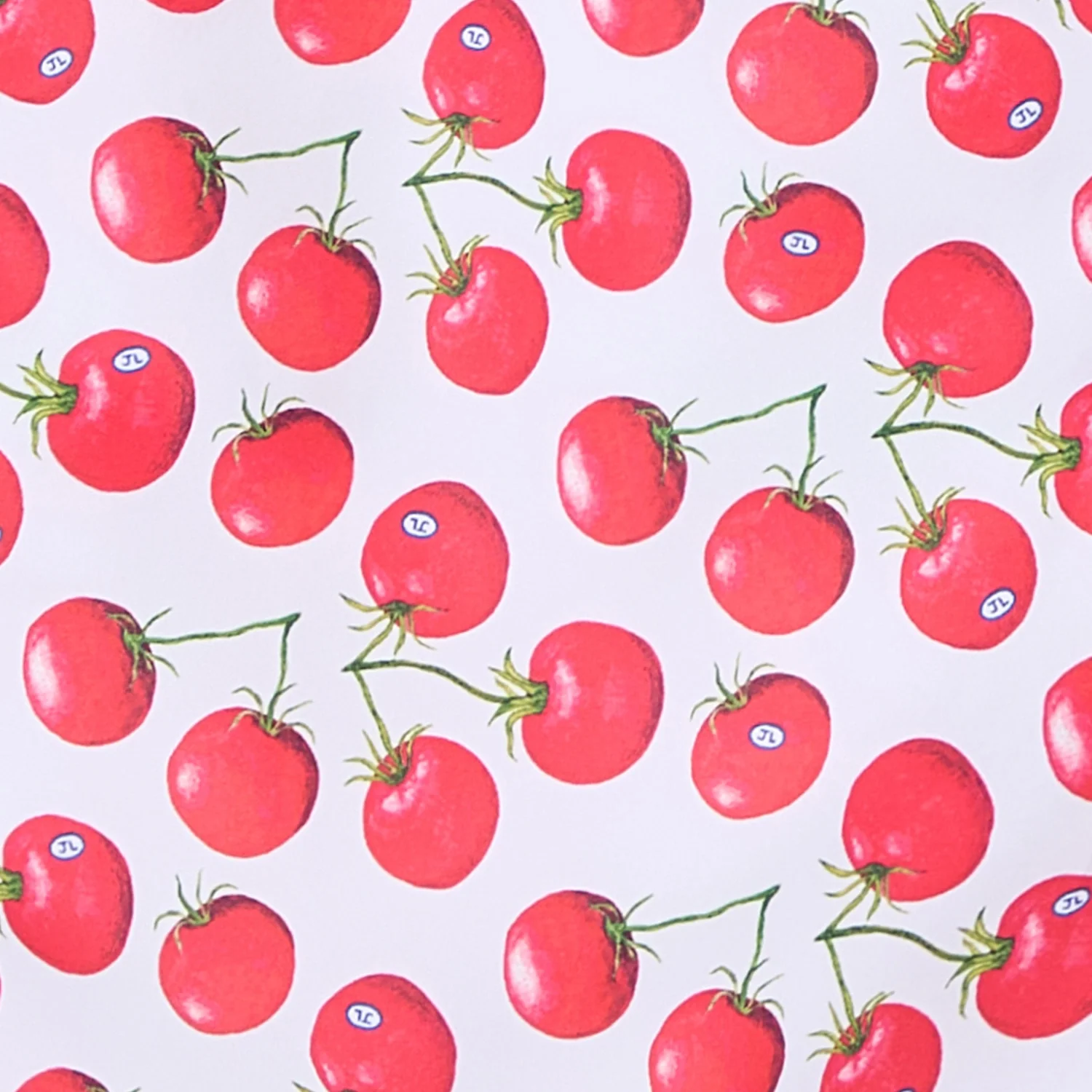 Tomatoes Swim Shorts - White and Red - Image 5