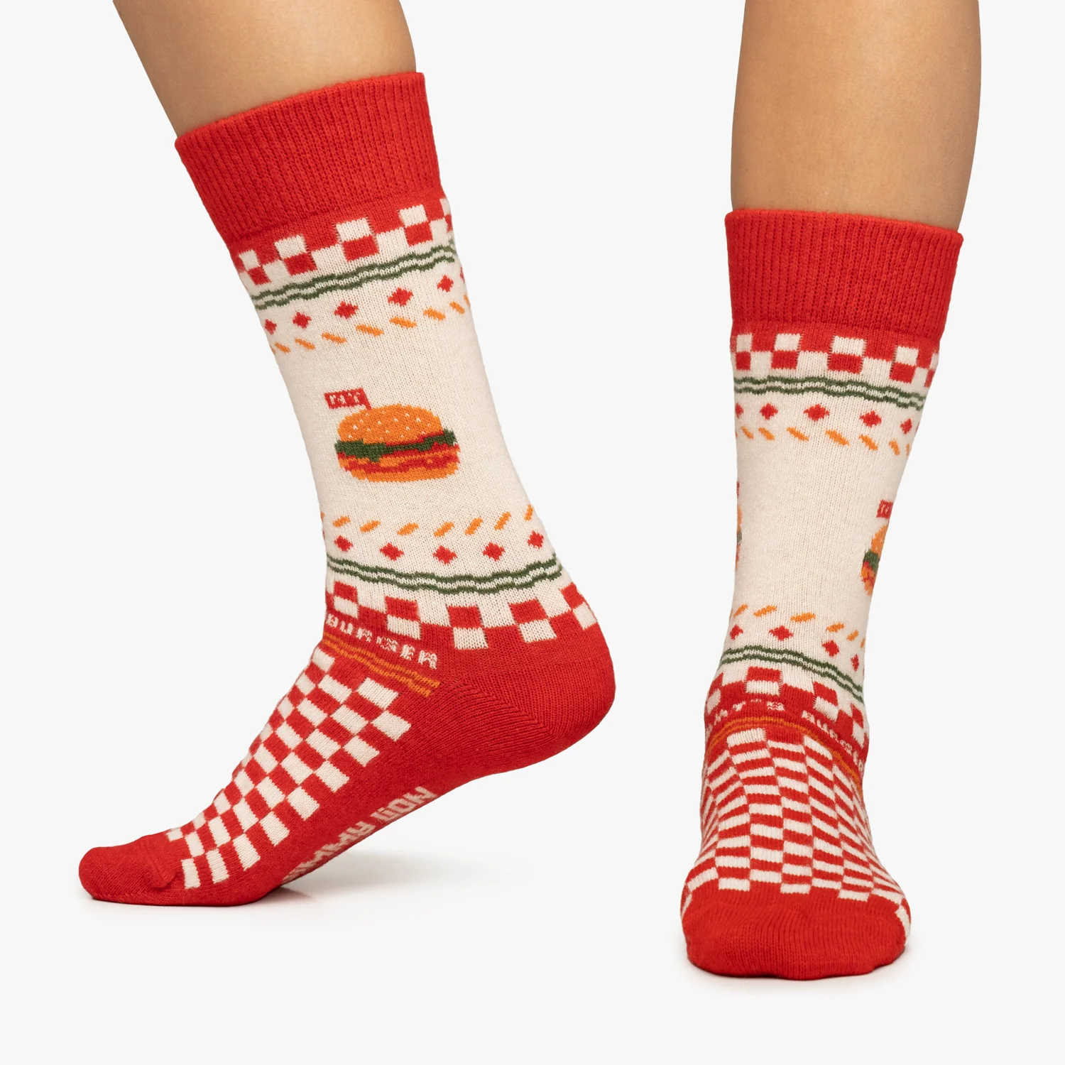 Winter Burger - White Red - Image 3