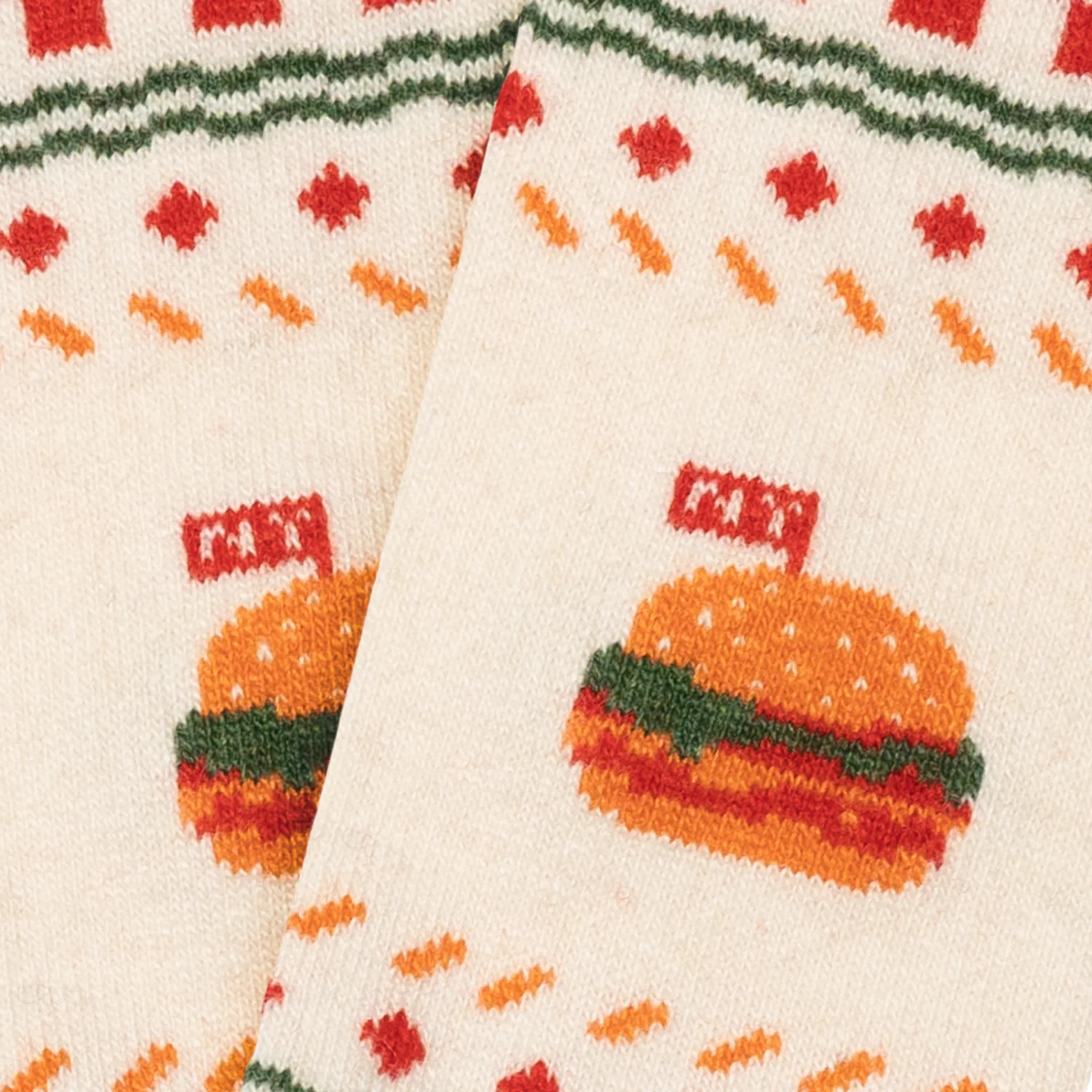 Winter Burger - White Red - Image 4