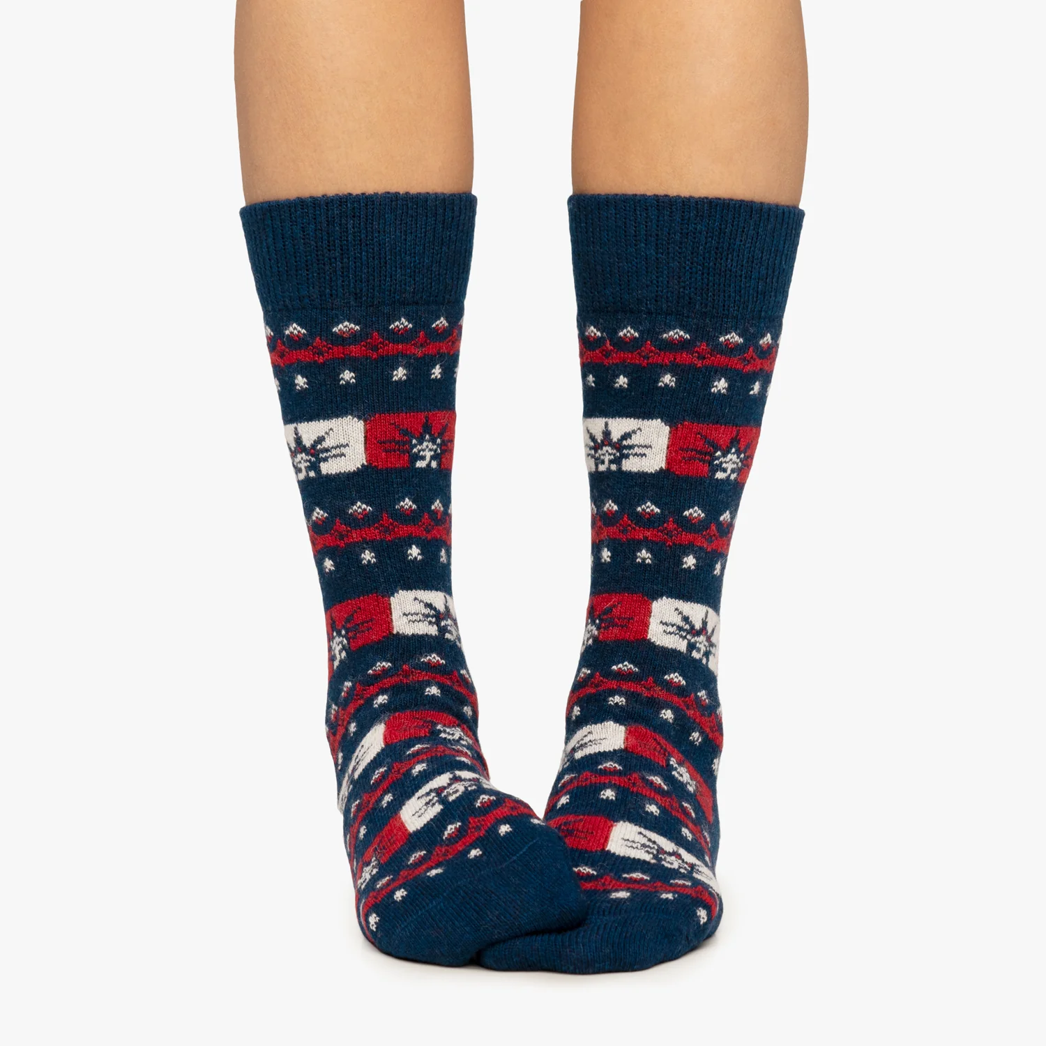 Winter Lady Liberty - Dark Blue - Image 3